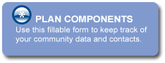 Plan Components, Use this fillable form to keep track of your community data and contacts.