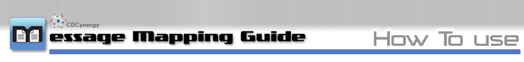 CDCynergy Message Mapping Guide - How To Use