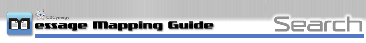 CDCynergy Message Mapping Guide - Search