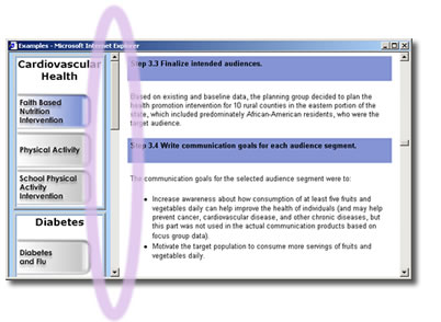image of the left-most scrollbar