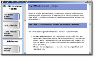 image of the Example window