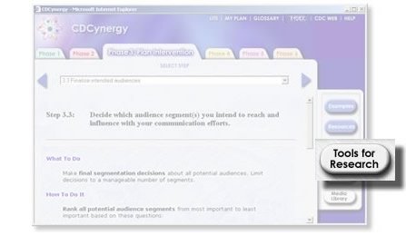 image of the Tools for Research button
